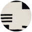 Beaufort Flatweave Area Rug in Black/Ivory-2016863427