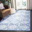 Tapis ikat bleu marine / crème Martha Stewart-63696114