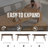 Masher Indoor Wood Extendable Dining Set-1930149809-1930149808