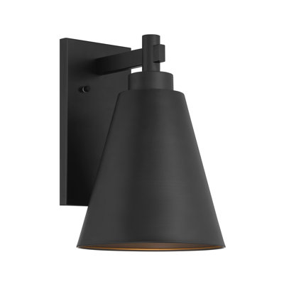 Savoy House Ryder 1-Light Outdoor Wall Lantern in Matte Black