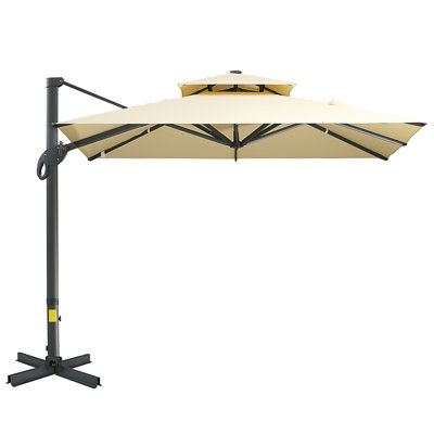 10Ft Offset Patio Umbrella