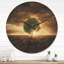 Horloge murale Lonely Tree-63618554