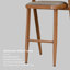 Tabouret de bar avec coussin 29,72 po Brasia-1041086513