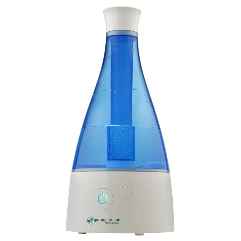 Guardian Technologies PureGuardian 0.5 Gallons Cool Mist Ultrasonic Tower Humidifier for 350 Cubic Feet