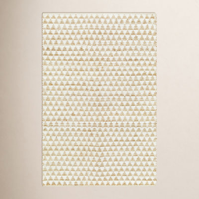 Addy Handmade Brown, Ivory Rug