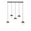 Royce 5 - Light Black Kitchen Island Pendant