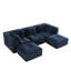 Canapé modulaire moderne Boneless Blue