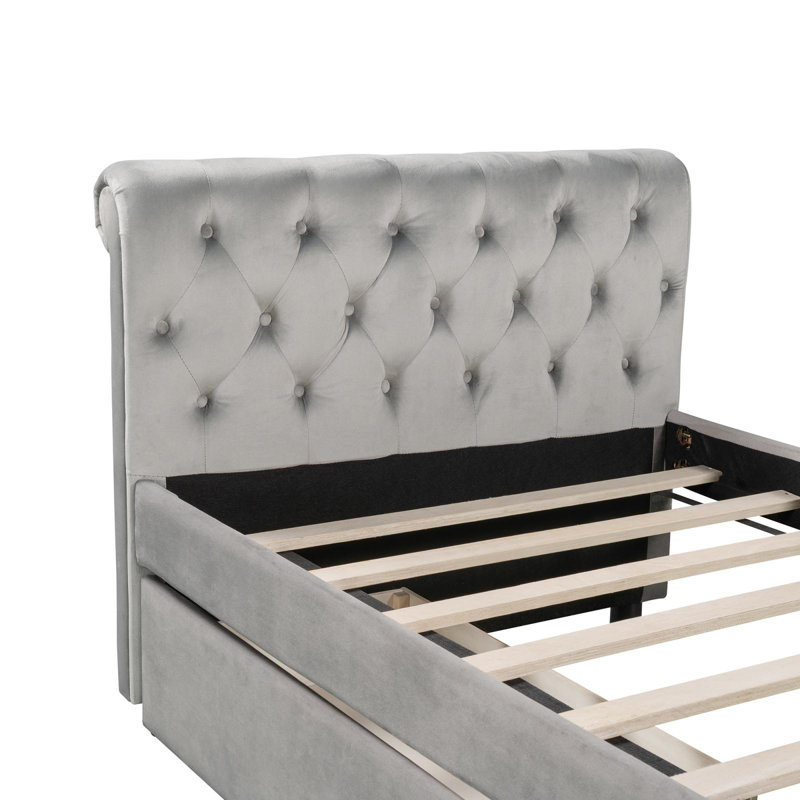Surbhi Kids Twin Daybed, Gray