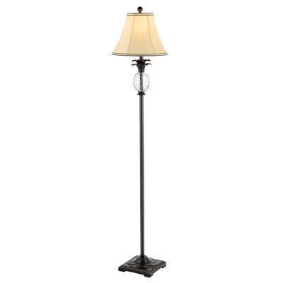 Zaida 61'' Black Novelty Floor Lamp