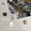 Art mural caché «Golden Butterflies» par Art Remedy-102535733-102535729