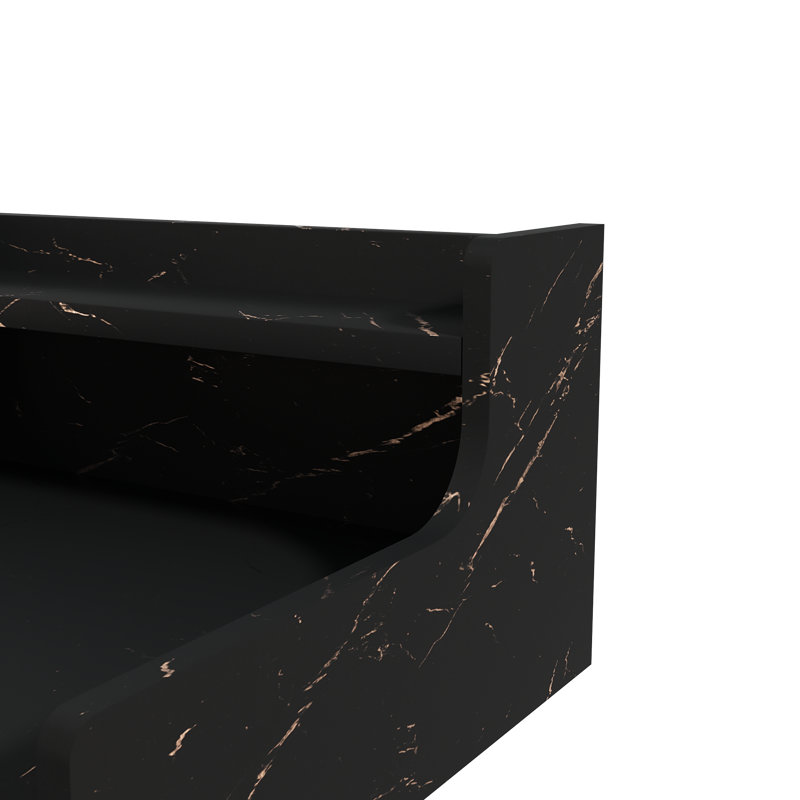 Comptoir de laveuse-sécheuse à 2 niveaux, Black