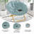 Gwen Folding XL Faux Fur Saucer Chair for Dorm or Bedroom-1913106418-1913106419