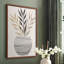 Palmier I, reproduction encadrée - bois massif-985054246-985054247