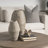 Haruto Brown Solid Wood Abstract Geometric Tabletop Sculpture-1448971336