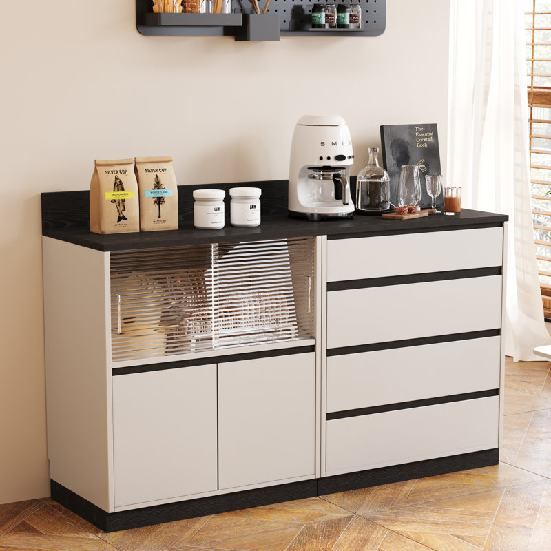 Armoire de rangement de 62,98 po de largeur pour le bureau ou la maison