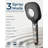 Ceiling Mount Pressure Balanced Shower System, 10" Dual  Showerheads System with Filter and Valve-128488830