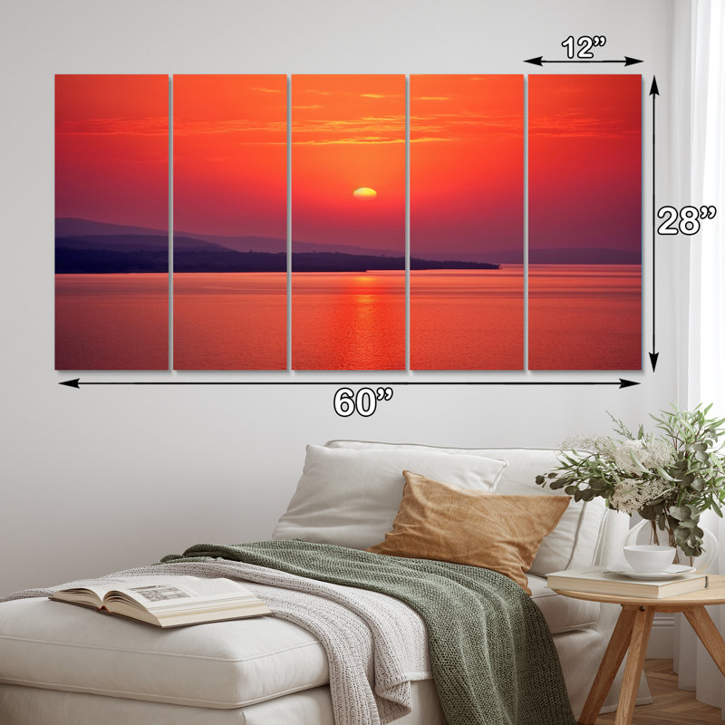 Coastal Landscape & Nature Wall Decor on Metal
