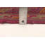 Tapis mauve noué à la main de conception unique 3 pi 11 po x 4 pi 3 po Joaopaulo