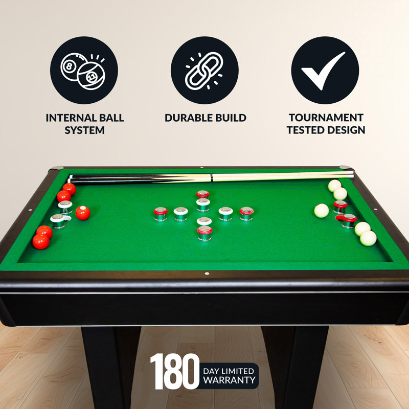 4.5' Bumper Pool Table with Accessories