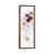 Toile avec cadre en bois brun classique est en rupture de stock