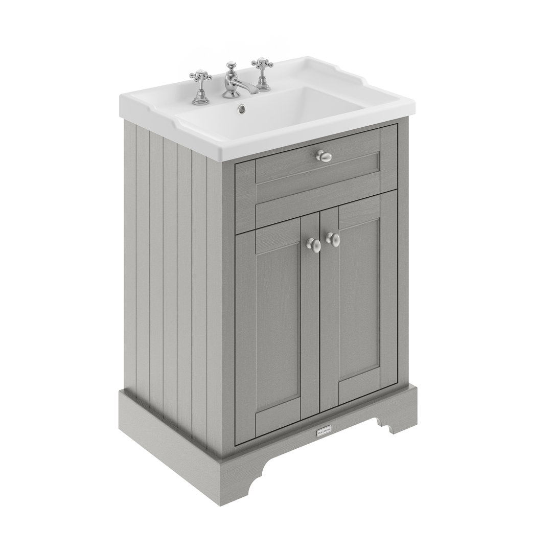 Old London 620mm Free-Standing Single Vanity Unit