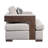 Loveseat W/ 2 Toss Pillows