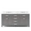 Ensemble de meuble-lavabo double 72 po Minnetrista-31600030-88070324