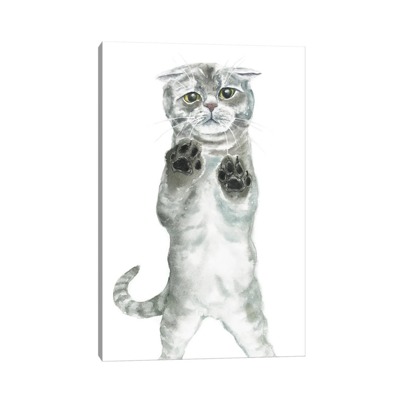 Let Me In! by Alexey Dmitrievich Shmyrov - Wrapped Canvas Print, 20.32 cm H x 30.48 cm W