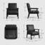 Chaise d'appoint rembourrée Bridgeview-1459021947