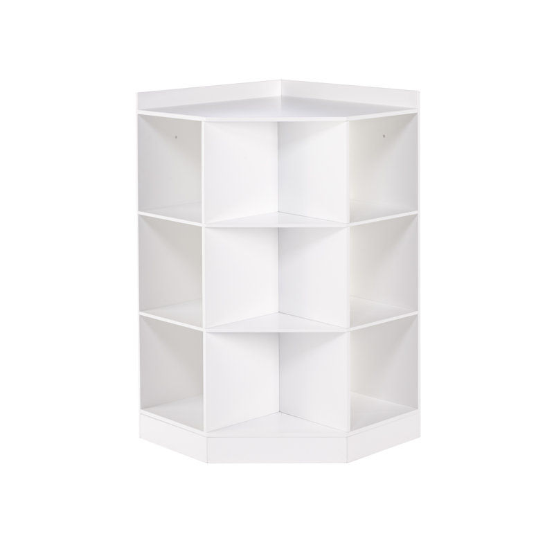 RiverRidge Kids Corner Cabinet with Toy Storage Cubbies