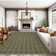 Modern Machine Washable Rug with Rubber Backing for Living Room Non-Slip Dining Room Rug Easy-Cleaning Floor Carpet for Bedroom