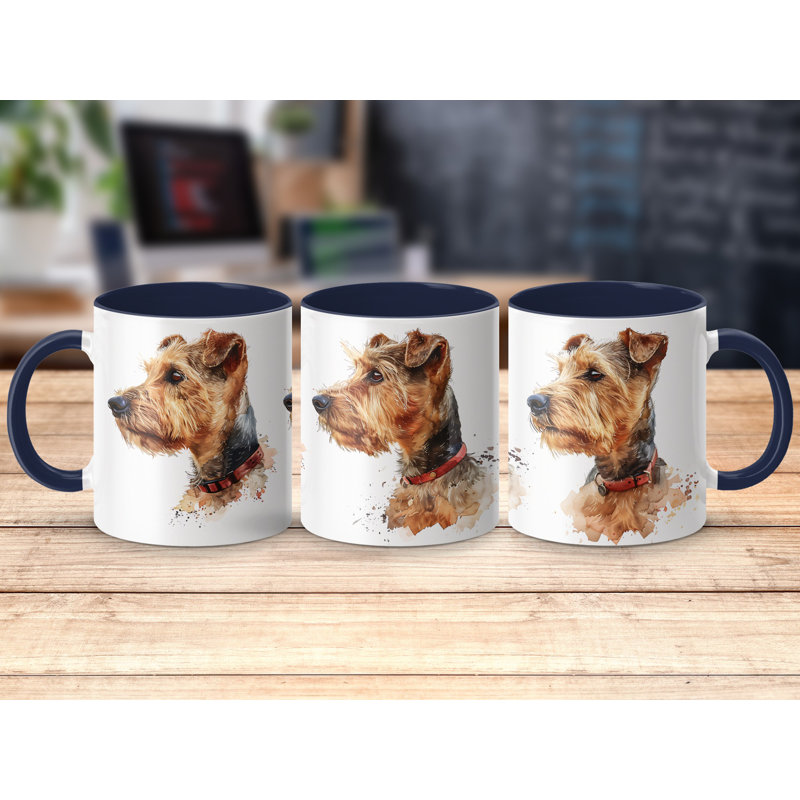 Ceramic Coffee Mug, Navy