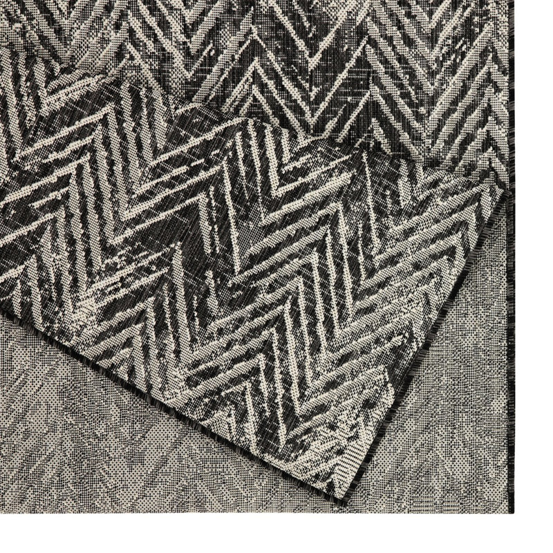 7'10" X 10'3" Area Rug - Sunshine Gchar2011 Anthracite, Polypropylene, , Stain , For Indoor/Outdoor Pleasant Areas, And Pet Anthracite Rug, Polypropylene , Indoor/Outdoor, &