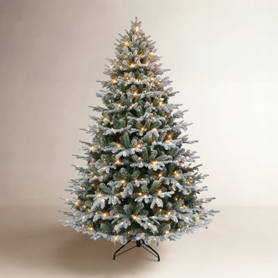 Artificial Fir Christmas Tree with Color & Clear Lights