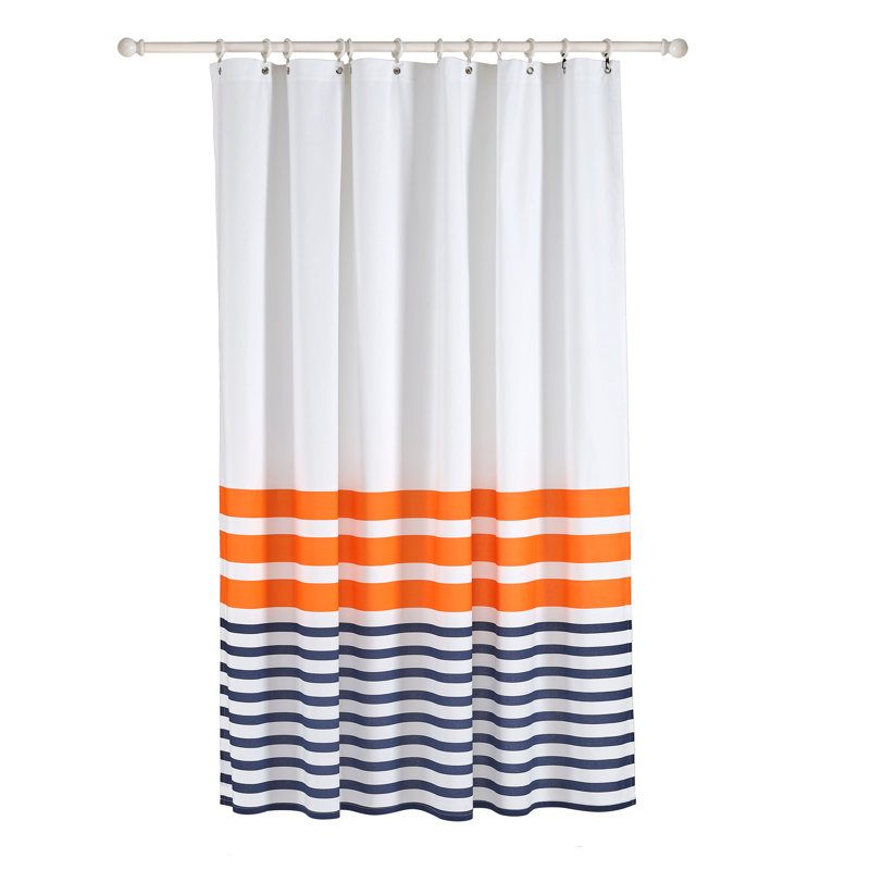Rideau de douche Brooks Brothers, Orange