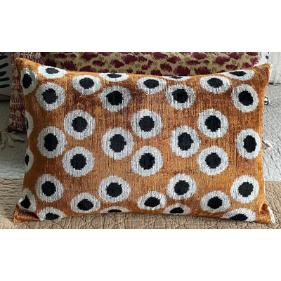 Velvet Lumbar Pillow Cover & Insert