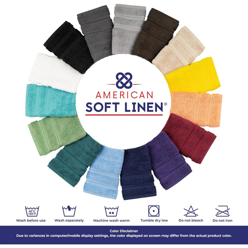 Luxury Hand Towels For Bathroom, 600 GSM 100% Cotton Turkish 4 Piece Hand Towel Set, 600 GSM Hand Face Towels For Kitchen, Dark Gray Hand Towels