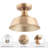 Barnston 1-Light Semi Flush Mount Ceiling Light-1425963465