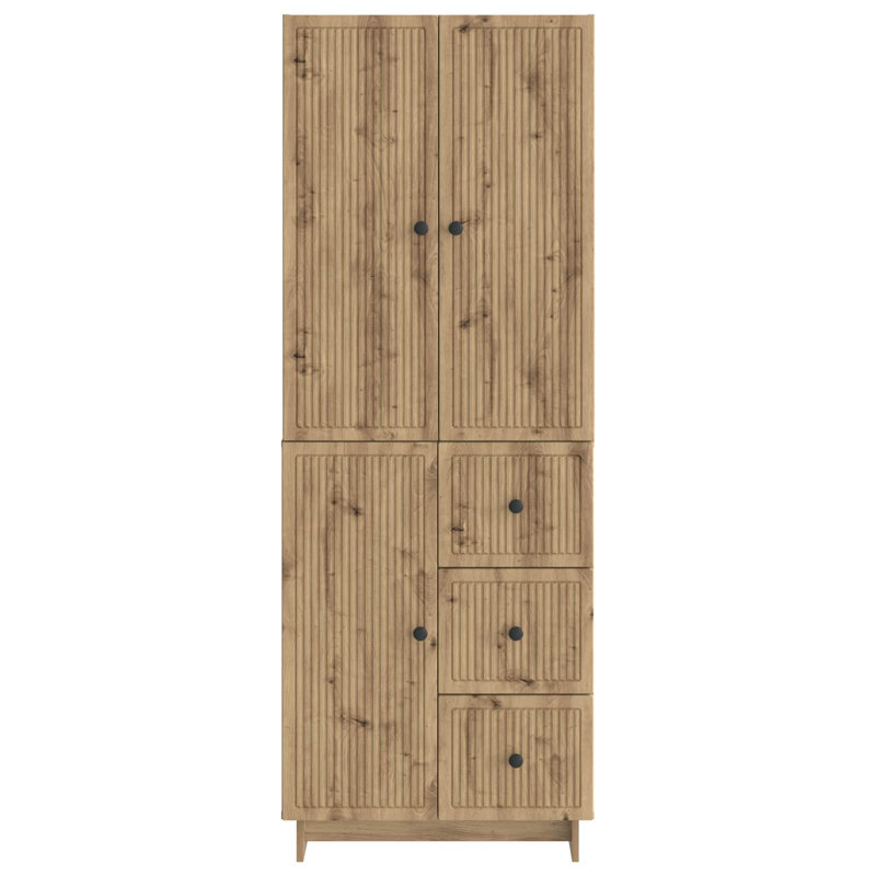 Storage Cabinet, Artisan Oak