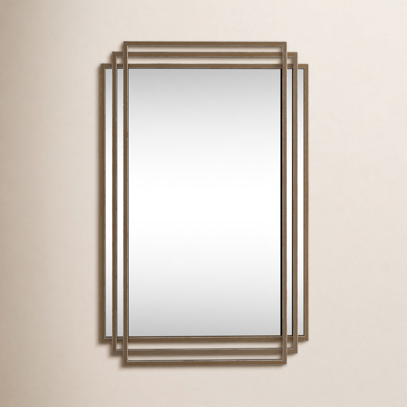 Guadalupe Metal Rectangle Wall Mirror