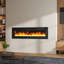 Adjustable flame Electric Fireplace-1972976664