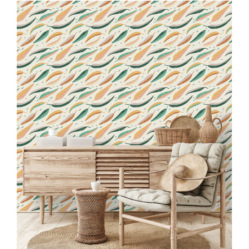 Panneau de papier peint Bella-Louise, L 10,4 po x L 25 po, Papier