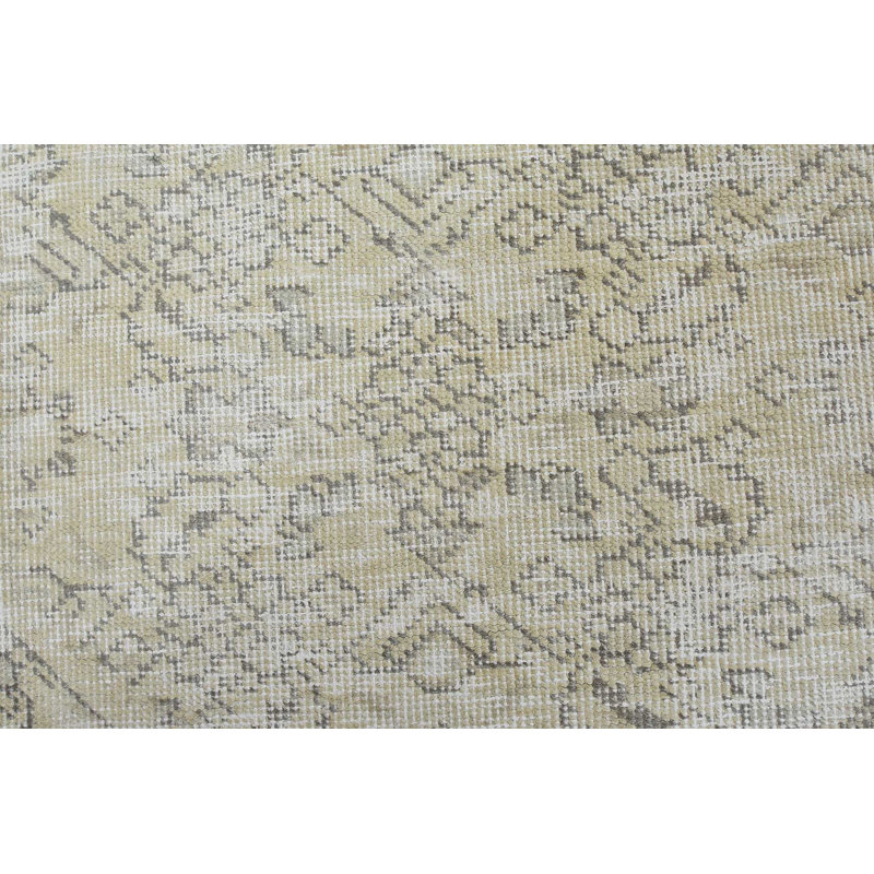 Taha One-of-a-Kind 8' X 11' 1970s Wool Area Rug in Beige