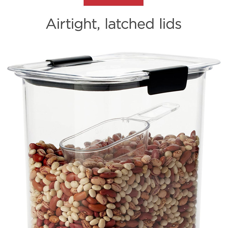 Demetrick Food Storage - Set of 3 Containers and 3 Lids