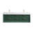 Melora 60" Wall-Mounted Modern Bathroom Vanity With Double Sink, Soft-Close Drawers, White Stone Countertop & LED Light-778674902