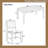 ??7-Piece Rectangular Dining Table Set with Comfortable Seating?, Wood Frame-1041862899