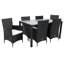 Daxin 6 - Person Patio Dining Set with Rectangular Table-51684230