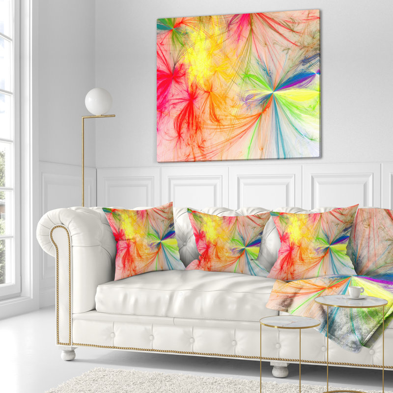 Coussin de Noël, 18 po x 18 po, Carré, Jaune