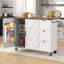 140 Cm Iron Kitchen Island