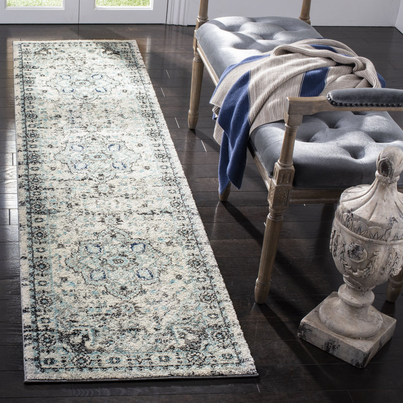Provincetown Oriental Hand Woven Area Rug, Runner 61 x 244 cm